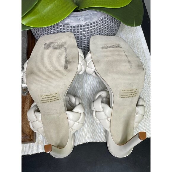 Steve Madden Kenley Heel White Women's Size 7.5 - Picture 10 of 15